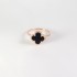 Natural Black Onyx Ring