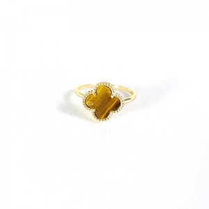 Natural Tiger Eye Ring