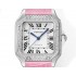 Cartier Santos De 35.1mm Medium Watch, Diamond Dial