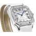 Cartier Santos De 35.1mm Medium Watch, Diamond Dial