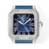 Cartier Santos De 35.1mm Medium Watch, Diamond Dial