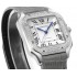 Cartier Santos De 35.1mm Medium Watch, Diamond Dial