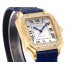 Cartier Santos De 35.1mm Medium Watch, Diamond Dial