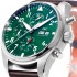 IWC Pilot's Watch Chronograph ,Green, Stainless steel Case