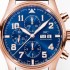 IWC Pilot's Watch Chronograph ,Rosegold plated, Stainless steel Case