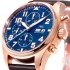 IWC Pilot's Watch Chronograph ,Rosegold plated, Stainless steel Case