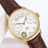 IWC Portugieser Annual Calendar 44,White Dial ,Gold Plated Case 