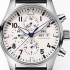 IWC Pilot's Watch Chronograph ,White, Stainless steel Case