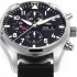 IWC Pilot's Watch Chronograph ,Black, Stainless steel Case