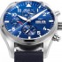 IWC Pilot's Watch Chronograph ,Blue, Stainless steel Case