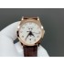 Patek Philippe's Calendar Watch,Rose Gold Bezel,on Brown Leather Strap