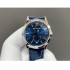 Patek Philippe's Calendar Watch,Blue Dial on Blue Leather Strap