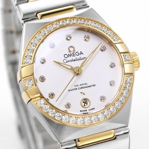 Omega Constellation 29mm Women's Watch, Steel-Yellow Gold on Steel ‑ Yellow Gold