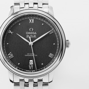 Omega De Ville collection,steel on steel