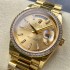 Rolex Datejust Oyster, 36 mm, Oystersteel, Yellow Gold and Diamonds