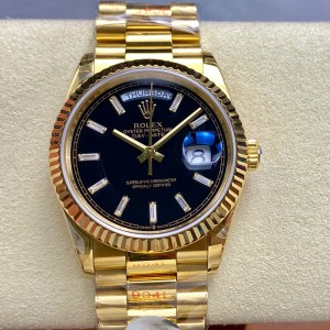 Rolex Datejust Oyster, 36 mm, Oystersteel, Yellow Gold and Diamonds