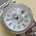 Rolex Datejust Oyster, 36 mm, Oystersteel, White Gold and DiamondsGold 